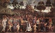 PERUGINO, Pietro Moses's Journey into Egypt a France oil painting reproduction